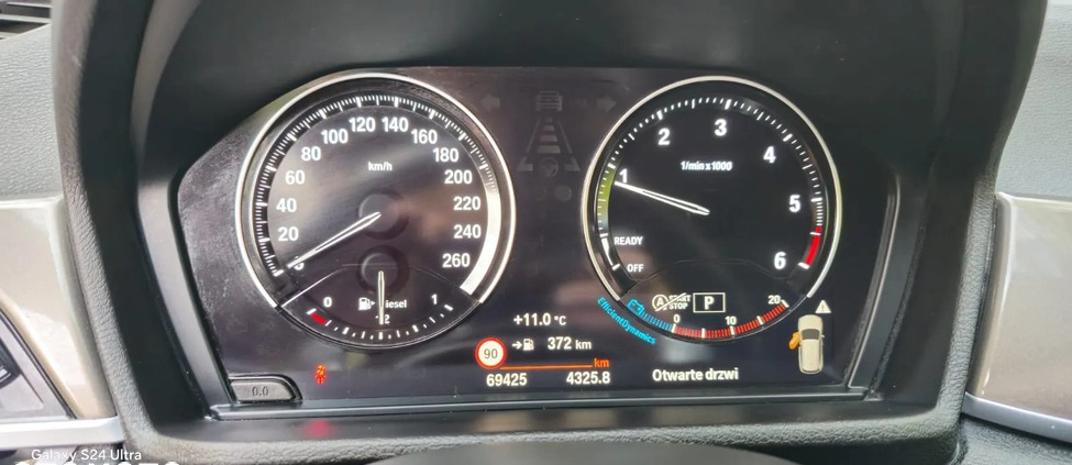 BMW X1 cena 99000 przebieg: 70000, rok produkcji 2018 z Narol małe 211